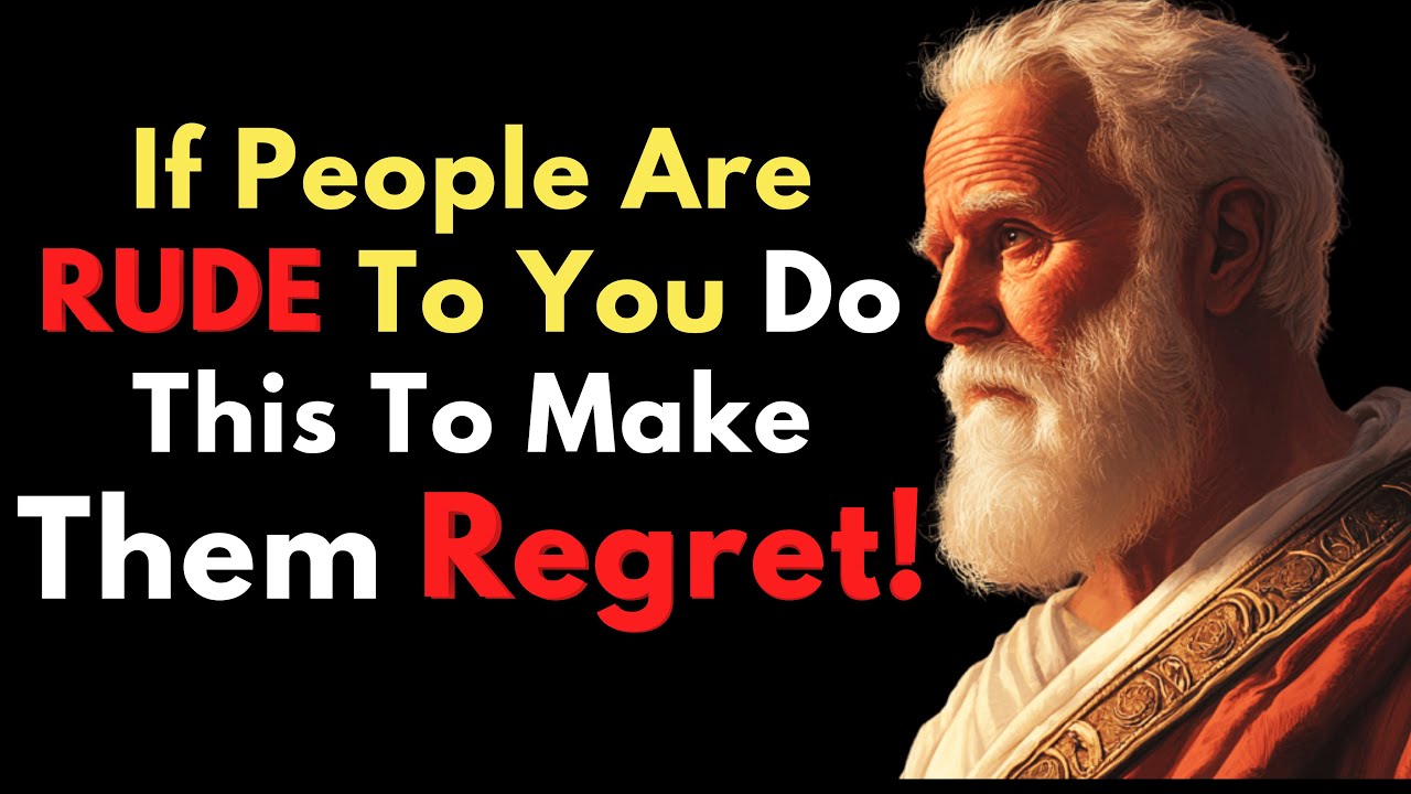 How to Leave a RUDE Person Speechless &mdash; WITHOUT Losing Your Calm | Stoicism