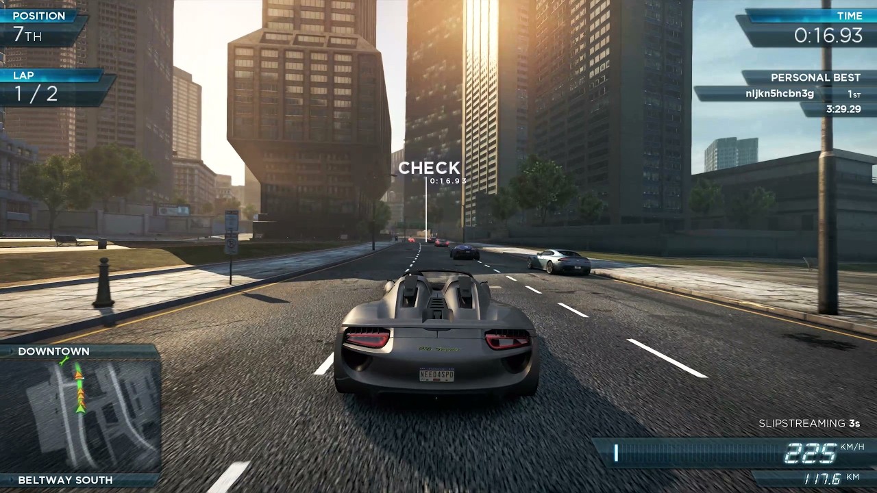 The Porsche 918 Spyder Concept Racing | Need for Speed™ Most Wanted.