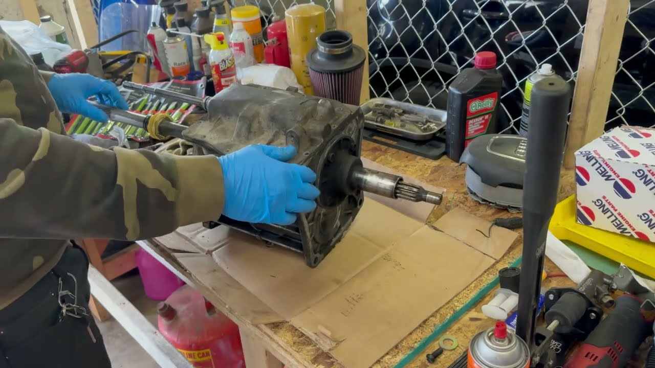 Replacing a shifter fork on a tremec t5