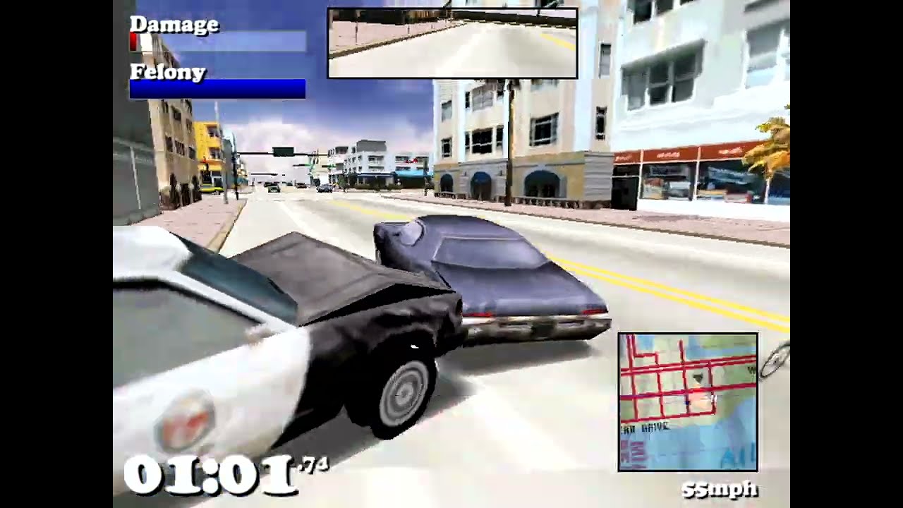 Driver Demo (PC, 3dfx, 1999)