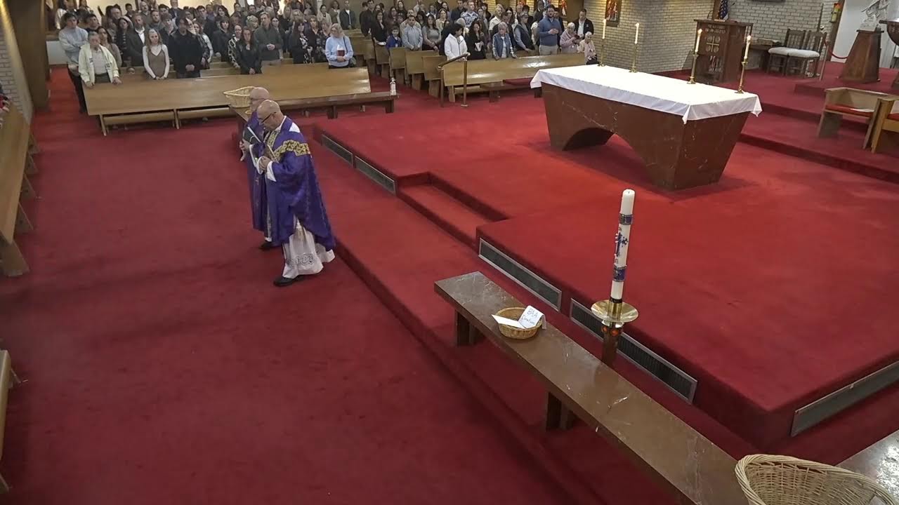 2/22/2026 10:30 am Mass (First Sunday of Lent) Infant of Prague Jacksonville N.C