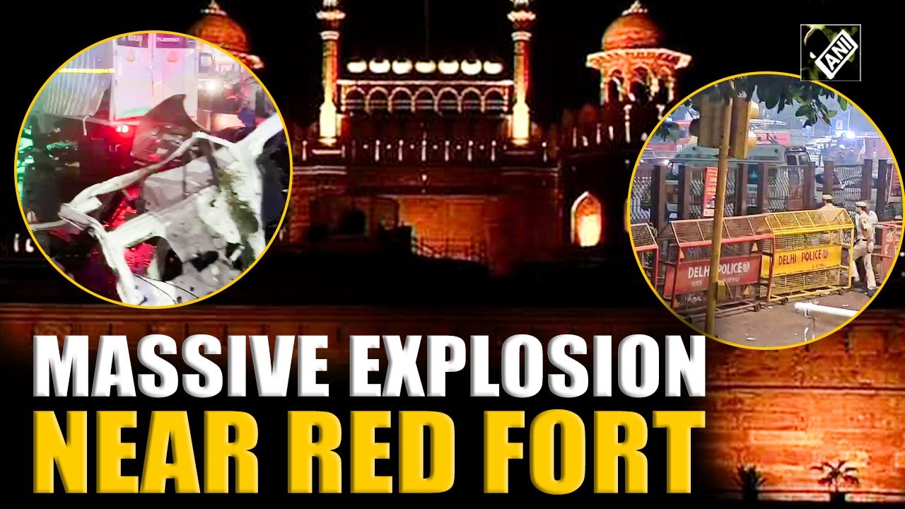 Delhi Red Fort Blast: Car explodes near Red Fort Metro Station in India&rsquo;s National Capital