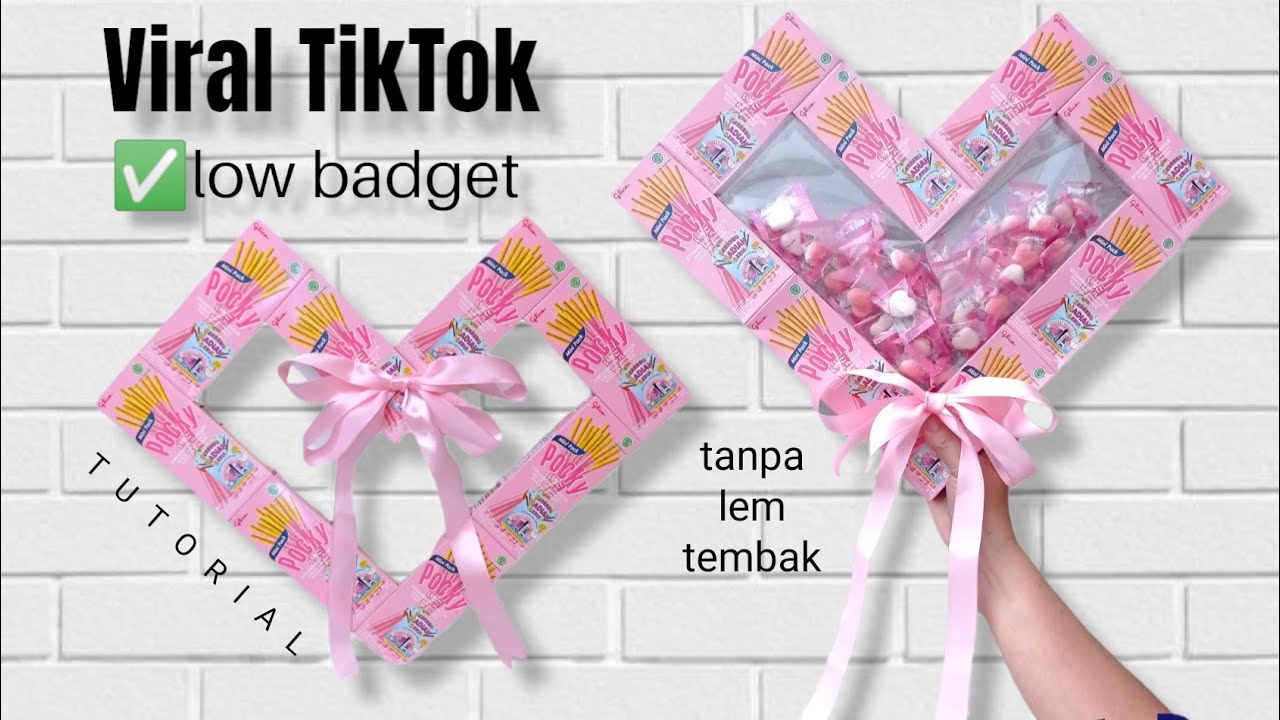 Tutorial Pocky love - Pocky love mini - Viral Tiktok