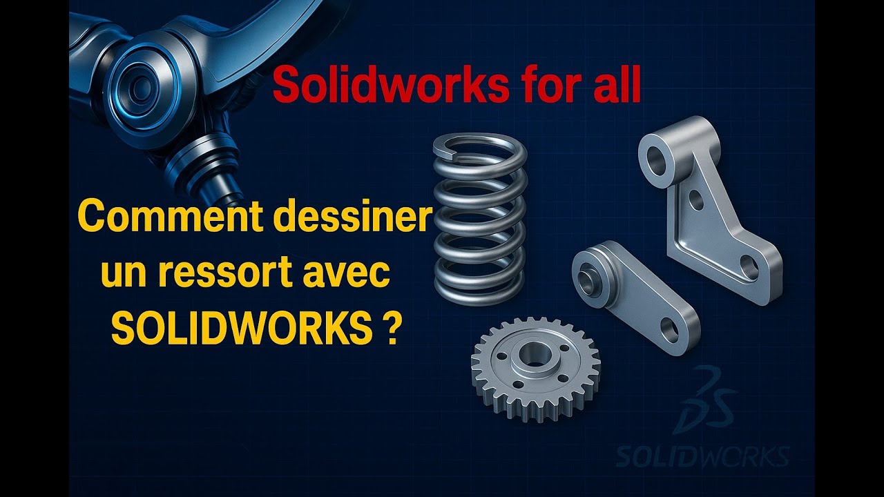 Astuces & Tips: Comment dessiner un ressort avec SOLIDWORKS ?
