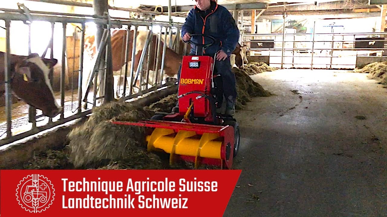 Stallpflege-Technik mit «Bobman»
