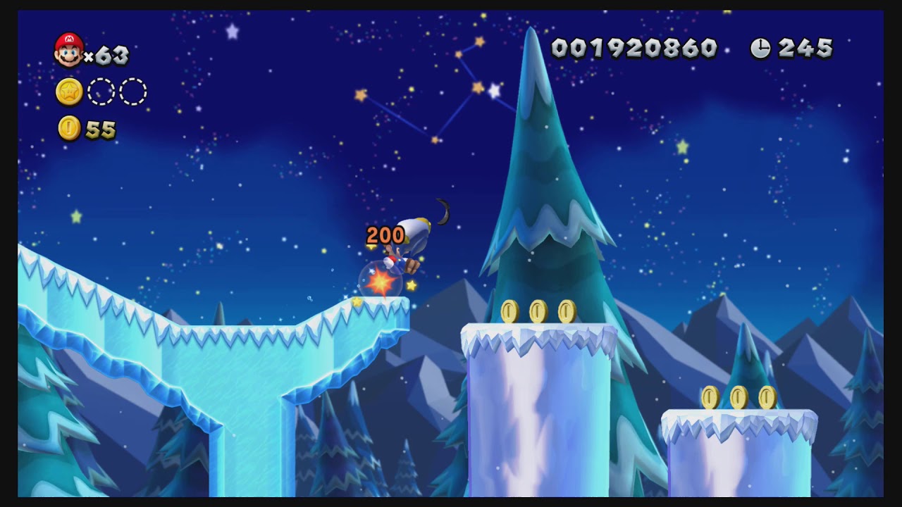 New Super Mario Bros. U Deluxe - Eisw&uuml;rfeleisf&auml;lle-2 Pincool-Polonaise
