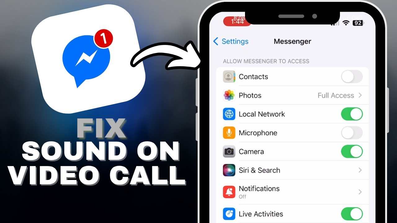 How To Fix No Sound On Messenger Video Call in SECONDS!