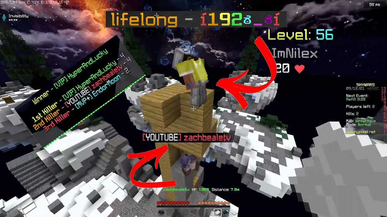 lifelong Trolls YouTube rank in SkyWars