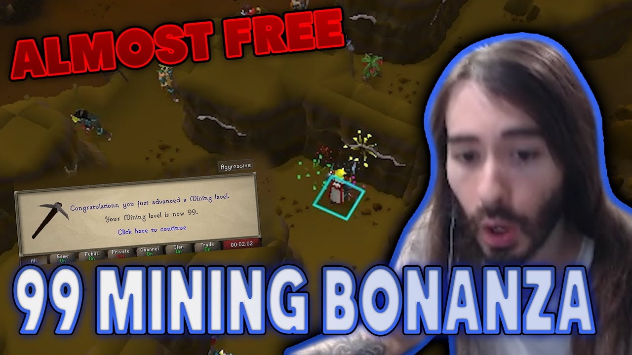 99 Mining Party in RuneScape | MoistCr1tikal