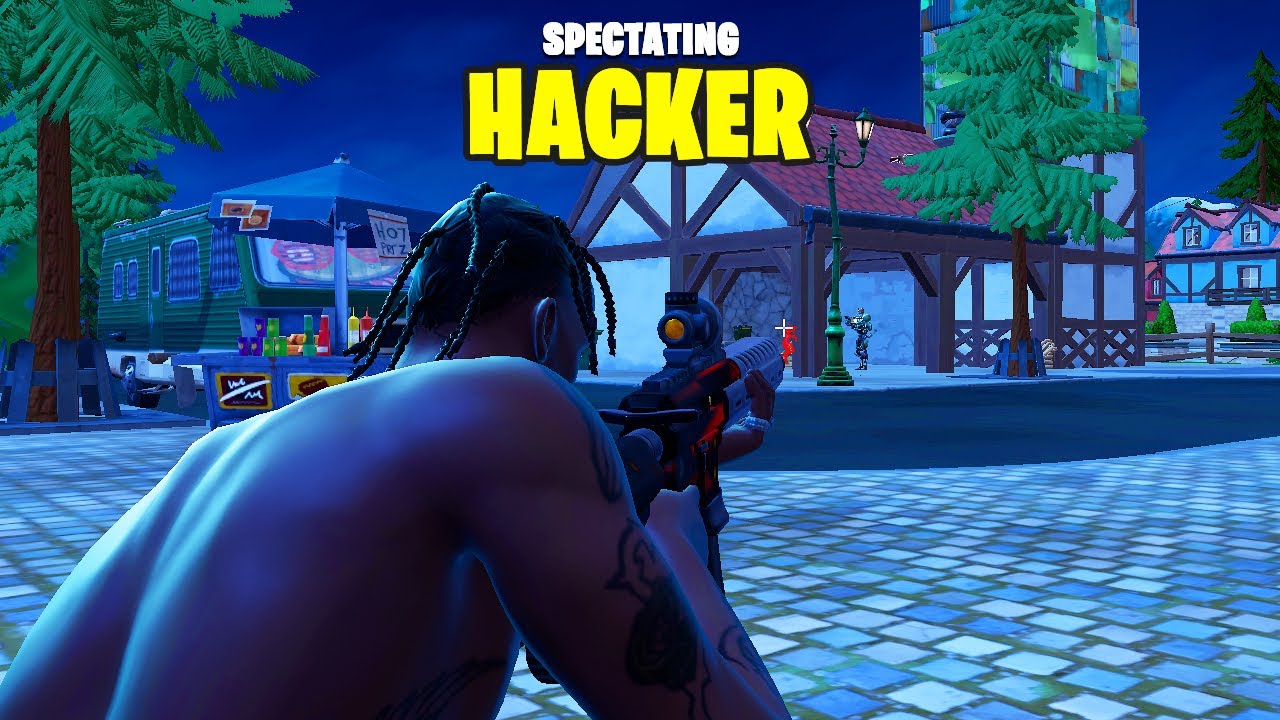 Spectating Hackers Using the Most *BROKEN* Weapon in Fortnite