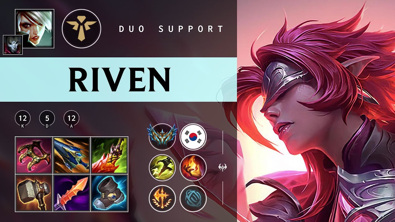 Riven Support vs Taric - KR Challenger Patch 25.24