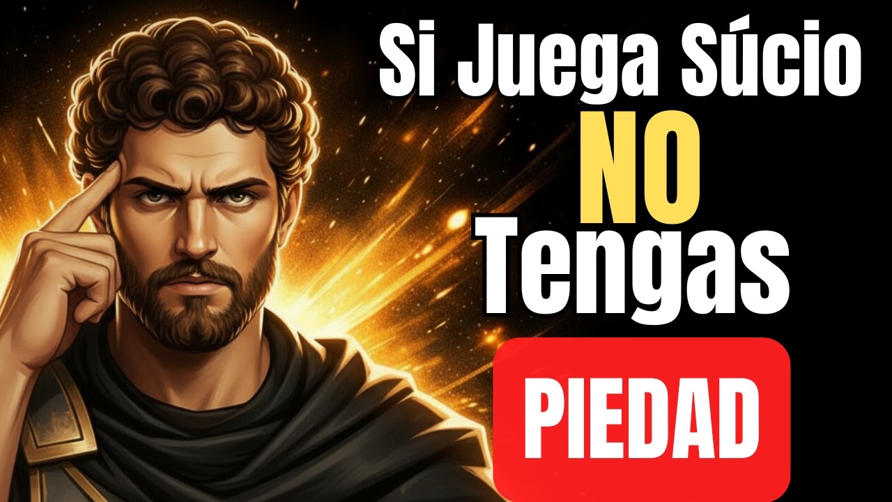SI JUEGA SUCIO NO TENGA PIEDAD #marcoaurelio #epicteto  #séneca #filosofía