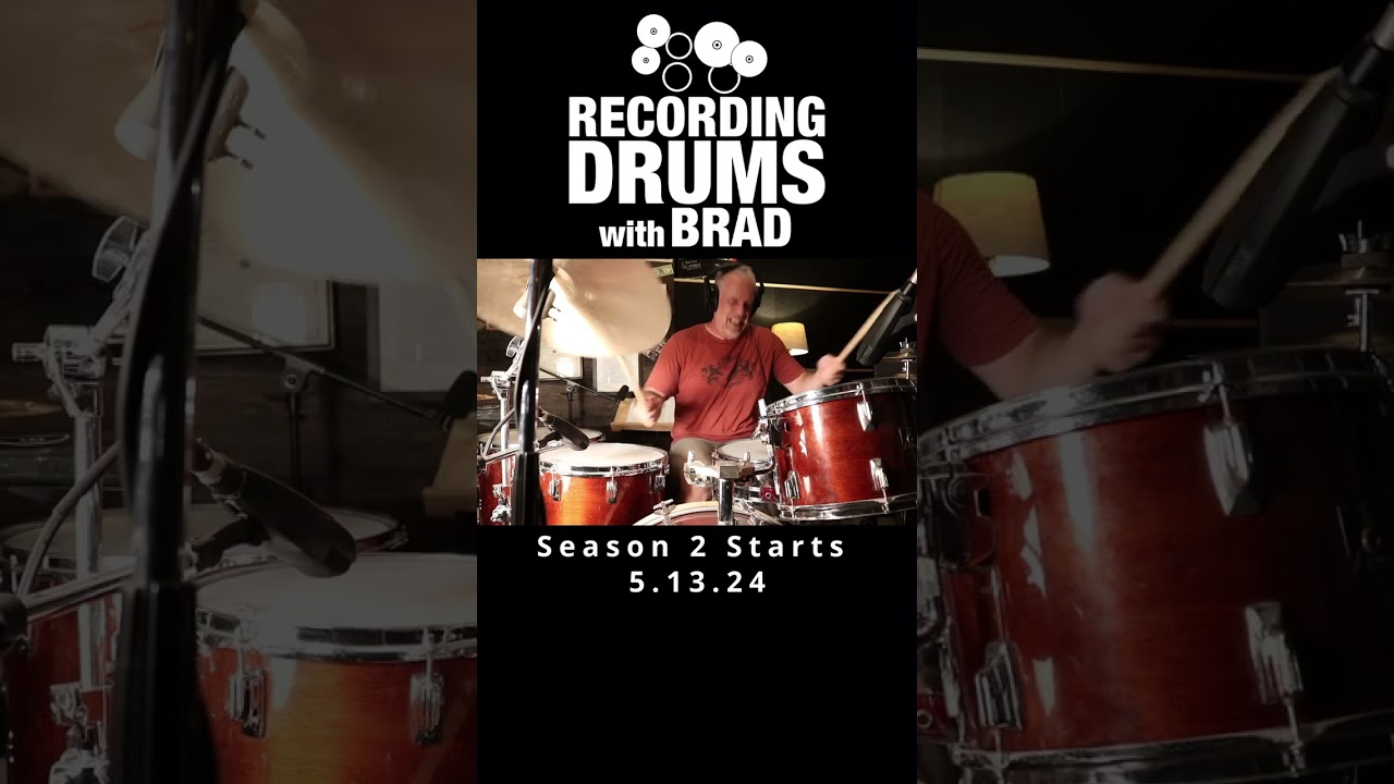 Working on a drum track. #drums #drummer #studiodrummer #drumkit #drumming