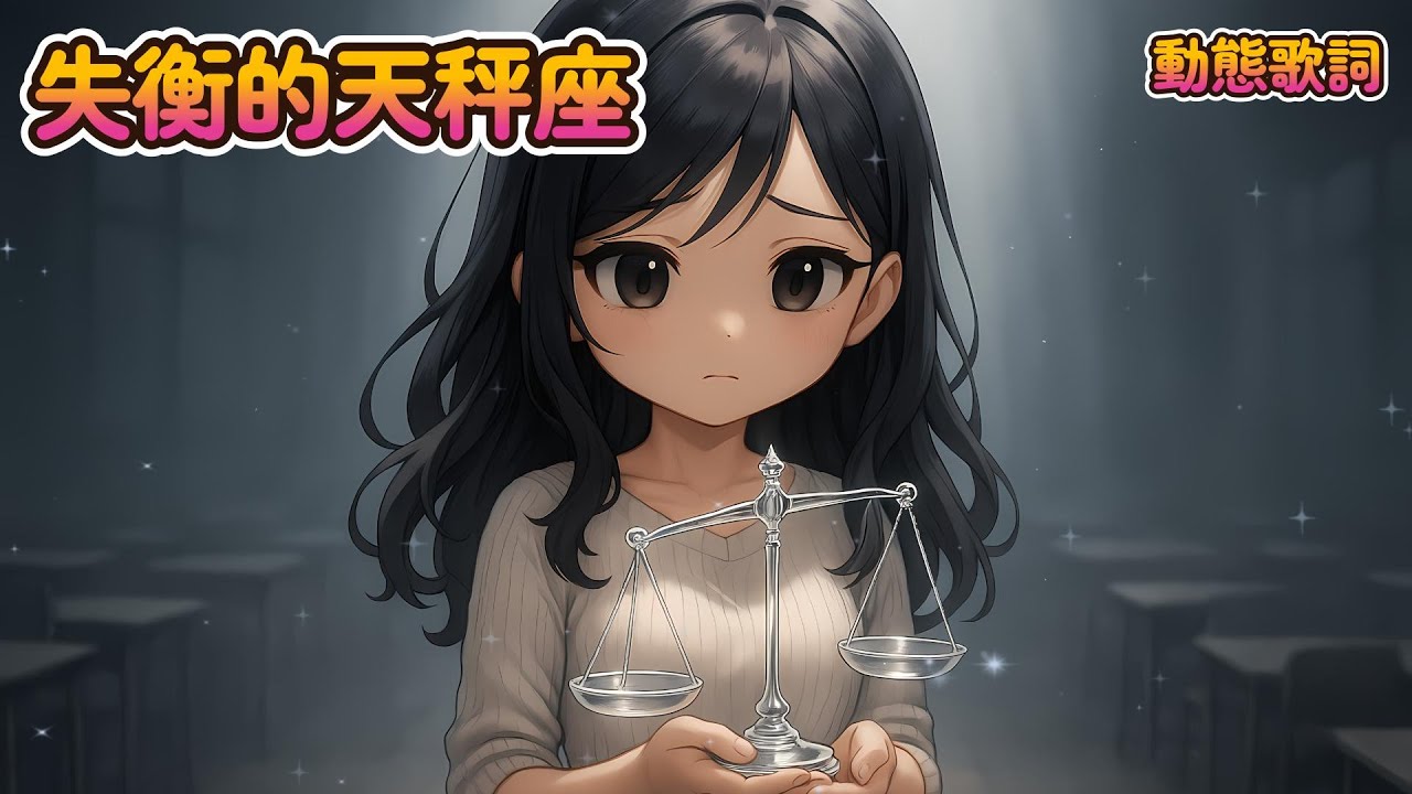【失衡的天秤座 | Off Balance】 星座3｜動態歌詞｜療癒系中文情歌｜原創抒情｜ Acoustic Ballad｜ 夜空下的告白｜抒情民謠