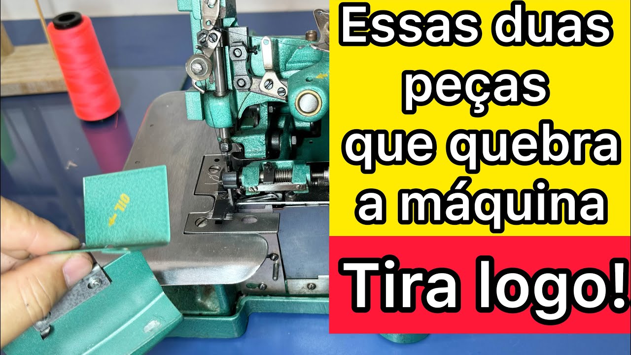 OVERLOCK CHINESINHA TRAVA NÃO COSTURA ✨️ ELA VAI QUEBRAR OU TRAVAR A QUALQUER MOMENTO.