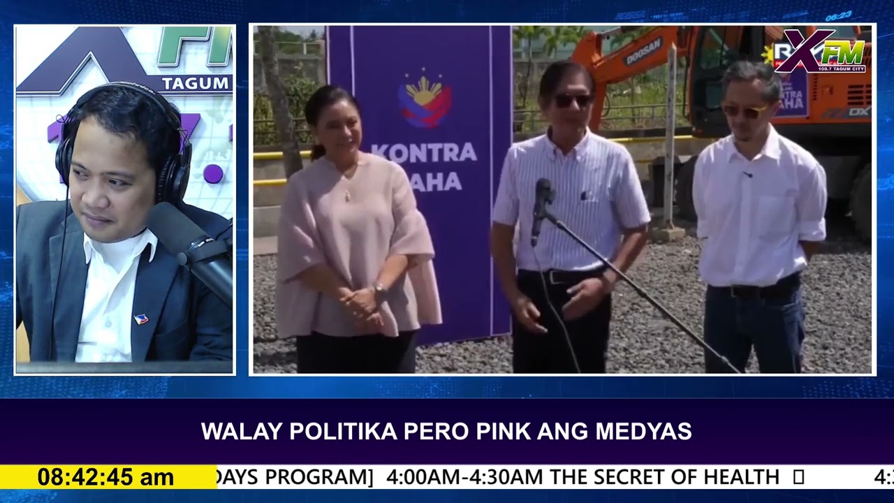 WALAY POLITIKA PERO PINK ANG MEDYAS