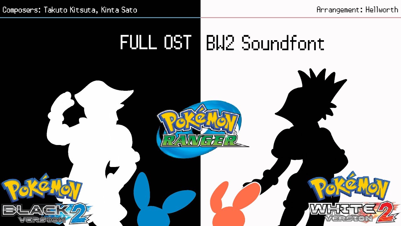 Pokemon Ranger - Full OST (Pokemon Black and White 2 Soundfont)