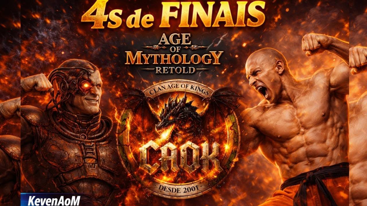 🔴Borg 🆚 Shaolin  | Torneio de Verão | Age of Mythology - Retold