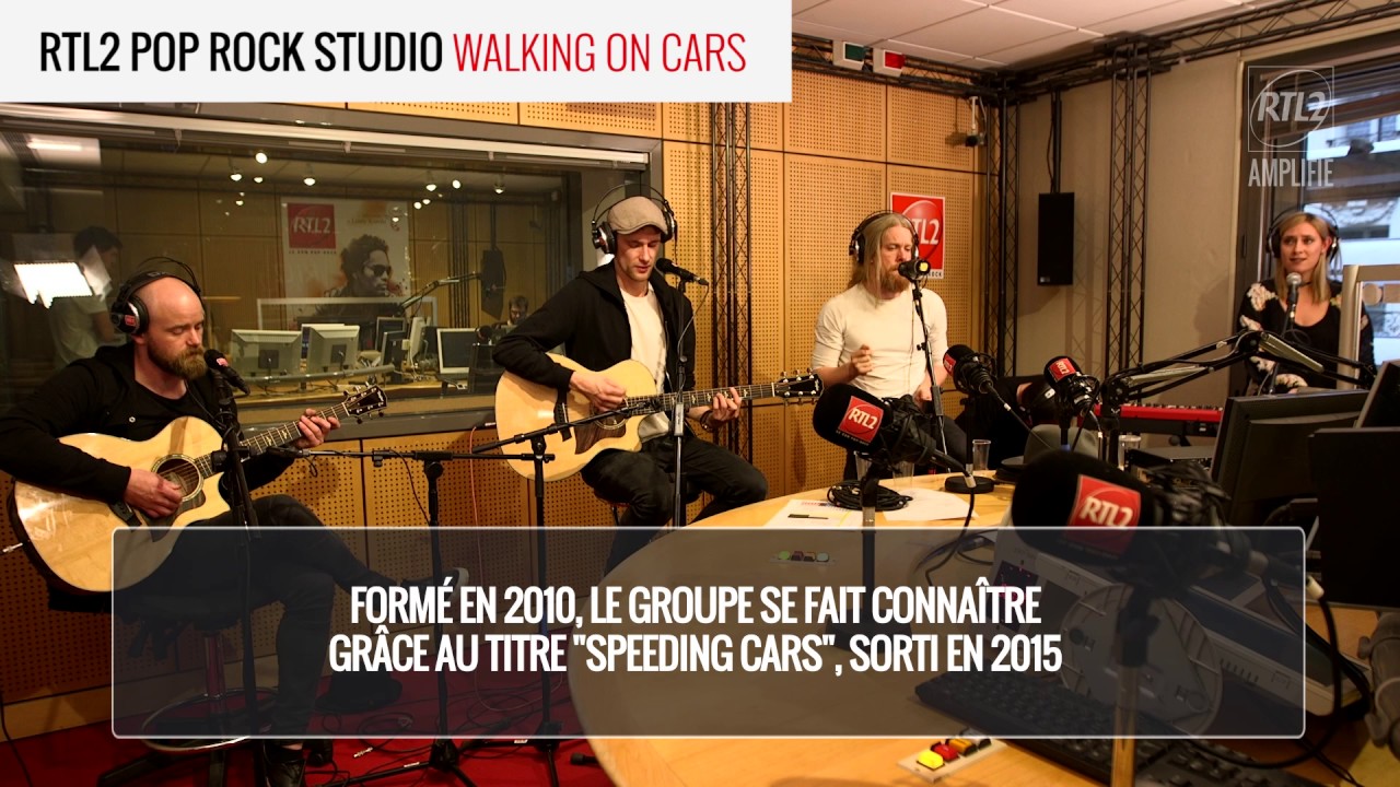 Walking on Cars - Speeding cars RTL2 Pop Rock Studio