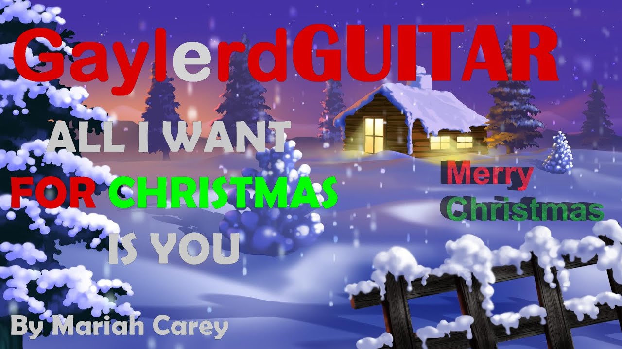All I Want for Christmas is You! by Mariah Carey  DEMO