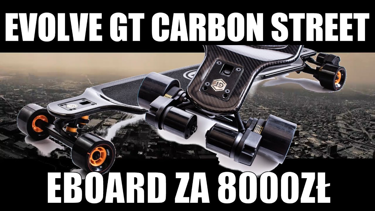 Evolve GT Street Carbon Deskorolka Elektryczna Unboxing i Recenzja PL !