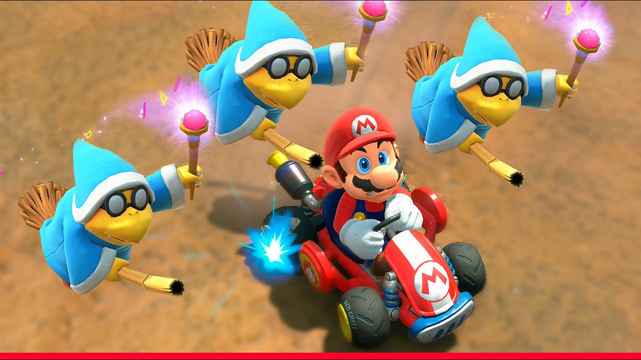 Mario Kart World Gameplay sin comentarios - Carrera usando solo Kamek