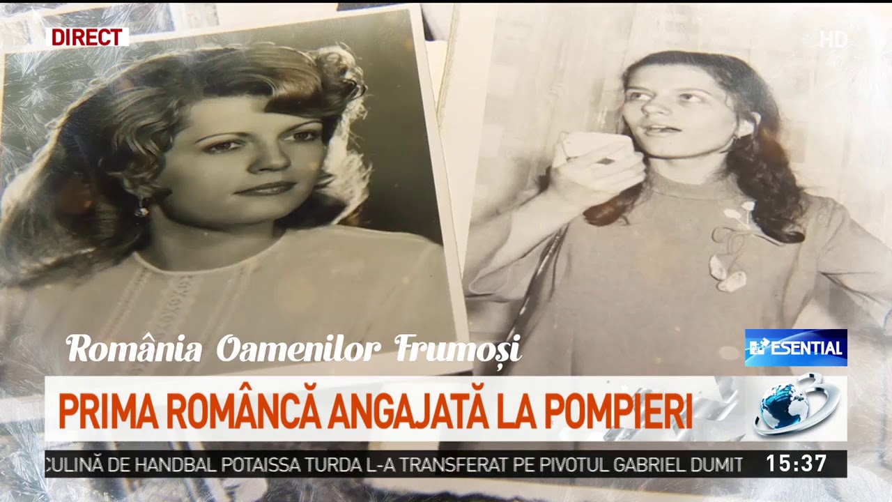 Adela Balea, prima femeie din ţară angajată la pompieri
