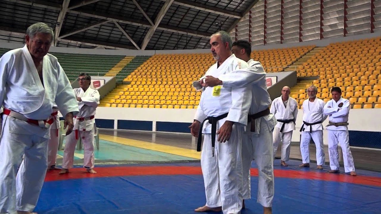 1° Seminário de judô LIJUERJ com Miguel Suganuma (Defesa pessoal - Atemi)