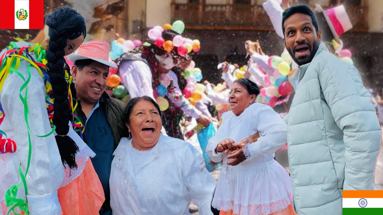 ¡¡Este chico indio quiere quedarse en Perú!! | Conociendo un mercado impresionante en Cusco 🇮🇳🇵🇪