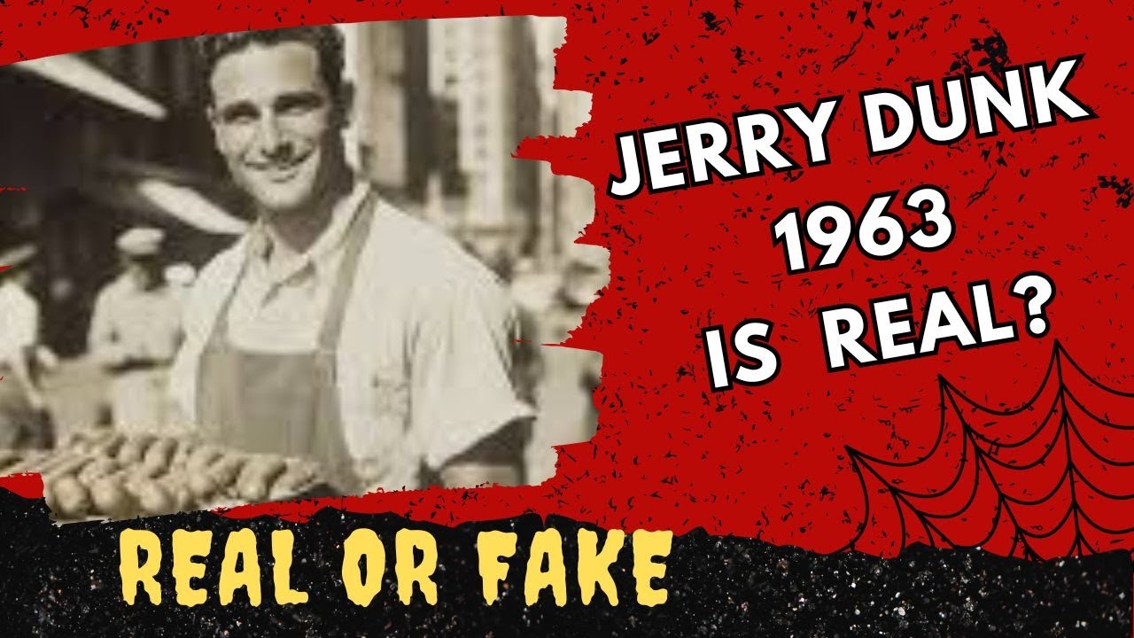 Jerry Dunk 1963 Real or Fake | Jerry Dunk Hot Dog Story | Jerry Dunk 1963 New York Story Reality
