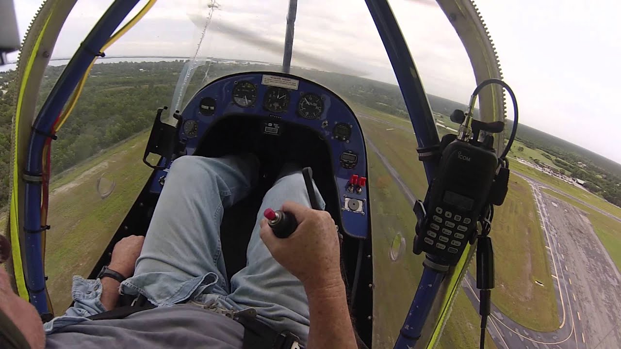 Phantom Ultralight view from inside hands out at 1300