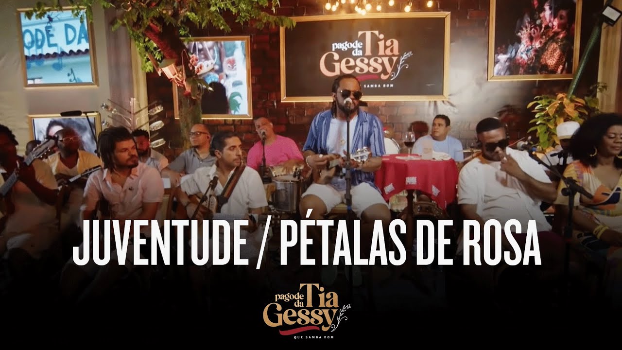 Xande de Pilares - Juventude / P&eacute;talas de Rosa  (Ao Vivo -  Pagode da Tia Gessy)