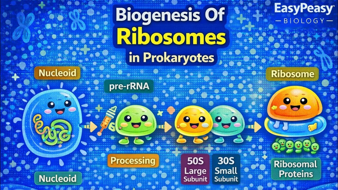 Biogenesis of Ribosomes in Prokaryotes | Complete Explanation