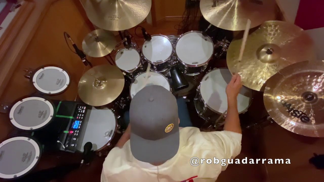 Ladron De Buena Suerte (Los Bukis) drum cover Roberto Guadarrama II