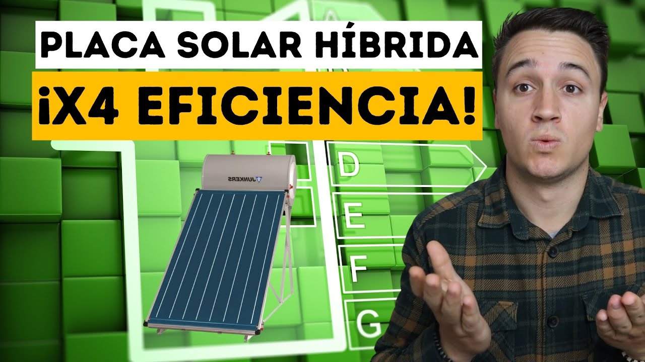 🚀 Nueva Tecnología de Placas Solares 4 VECES más EFICIENTE (Panel Solar Híbrido)