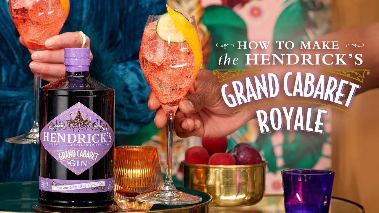 How to Make the Ludicrously Delicious HENDRICK&rsquo;S GRAND CABARET Royale Spritz