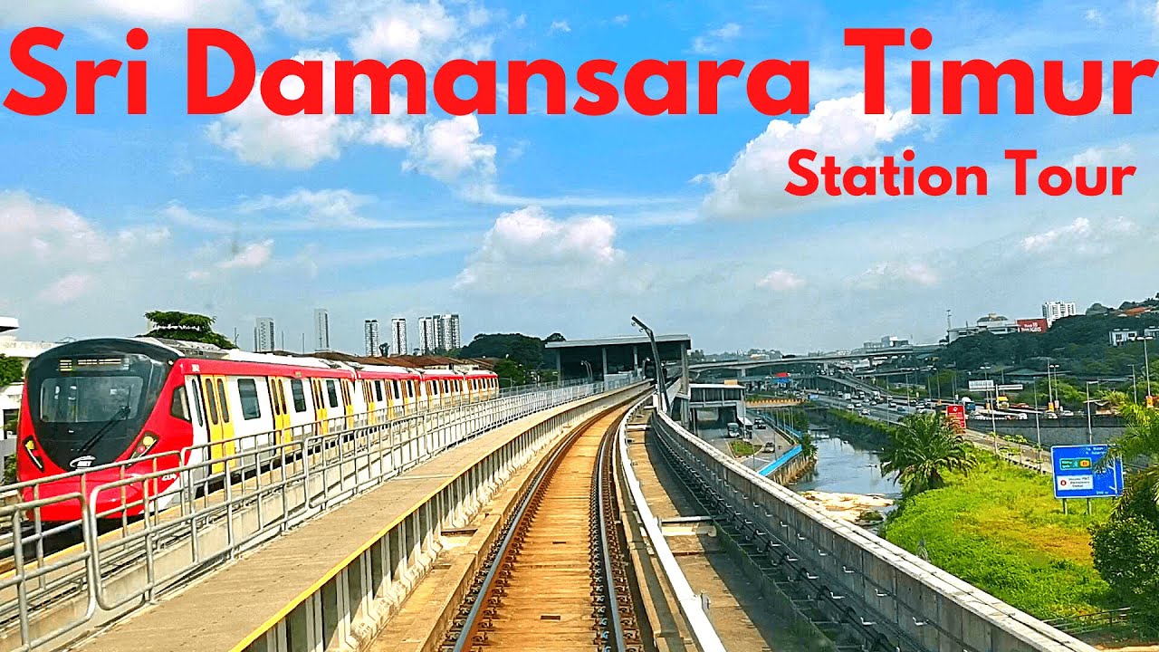 Sri Damansara Timur station tour - Kuala Lumpur MRT 2 interchange station visits Ep 03