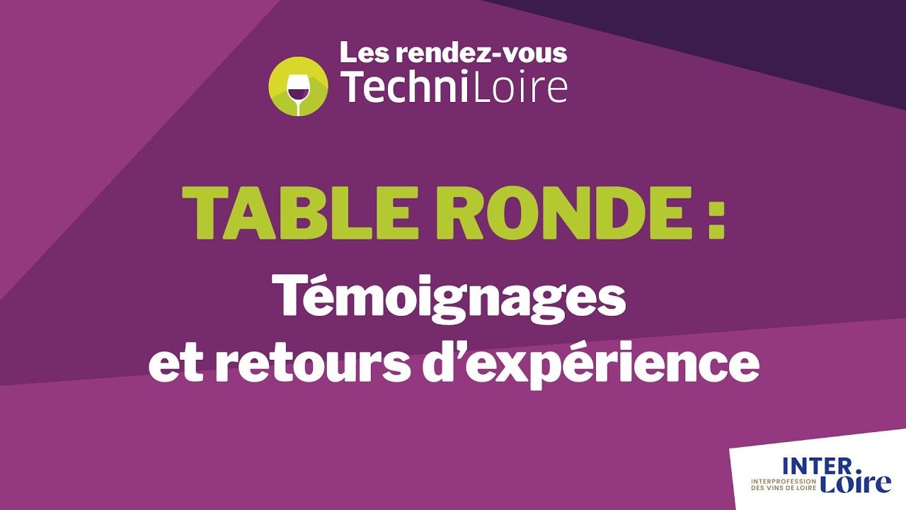 RDV TechniLoire 2026 - Table ronde : témoignages et retours expériences d'acteurs ligériens