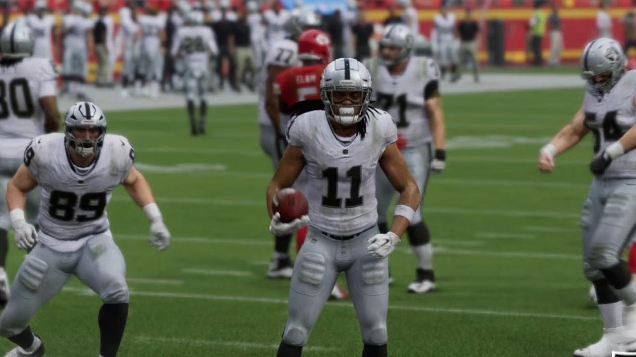 Madden NFL 25 Las Vegas Raiders Fantasy Franchise Ep 9 - JSN is The Best WR In the Leauge!!