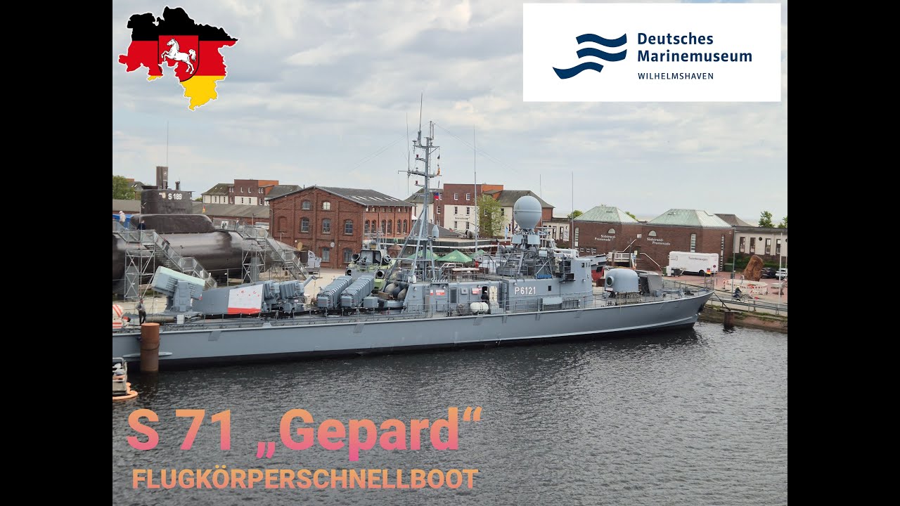 Schnellboot S71 Gepard, Marine Museum Wilhelmshaven, Deutschland