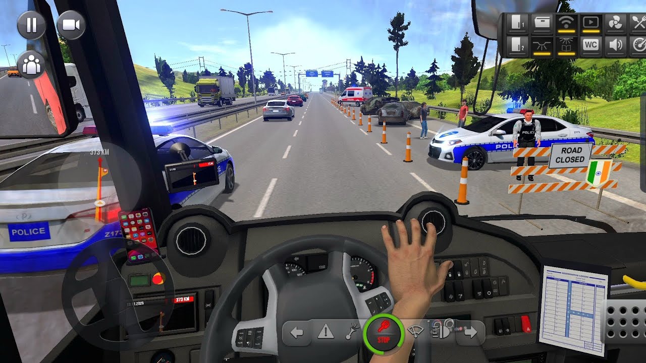 Bus Simulator : Ultimate | Police 🚔 🚨👮&zwj;♂️ | Mobile Gameplay | Zuuks | Drive with Devil 😈 