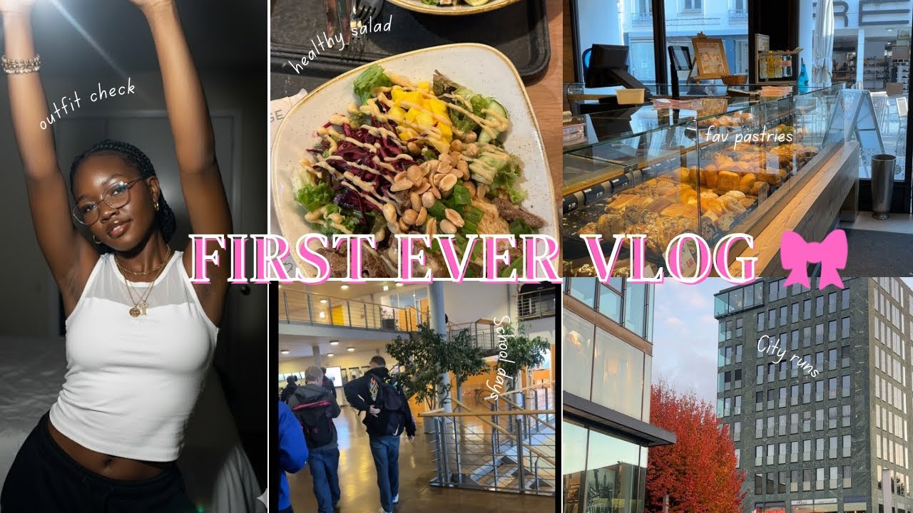 KENYAN GIRLIE DOING TECH AUSBILDUNG IN GERMANY. FIRST EVER VLOG!!!🎀🎊
