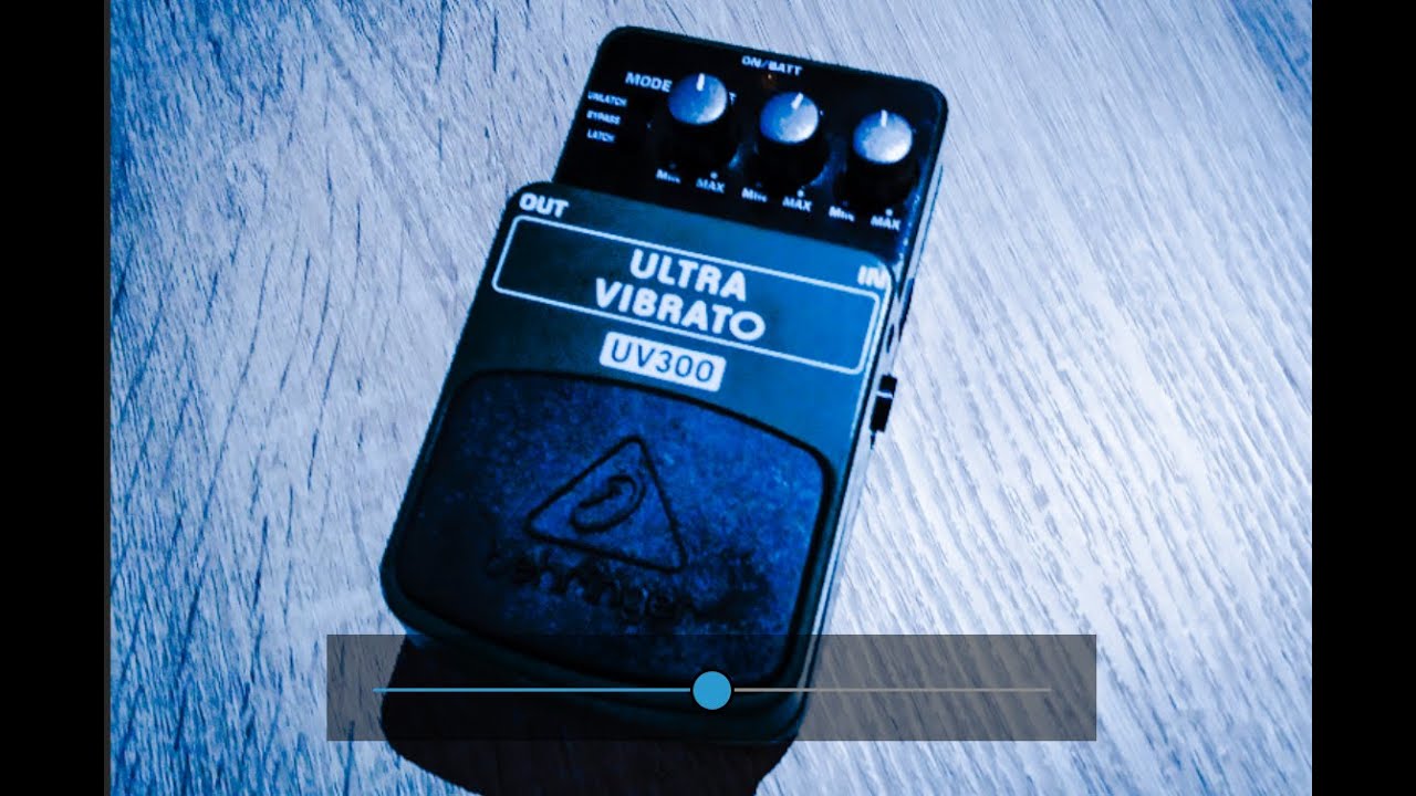Behringer UV300 Vibrato pedal review (cheap Boss VB-2 alternative)