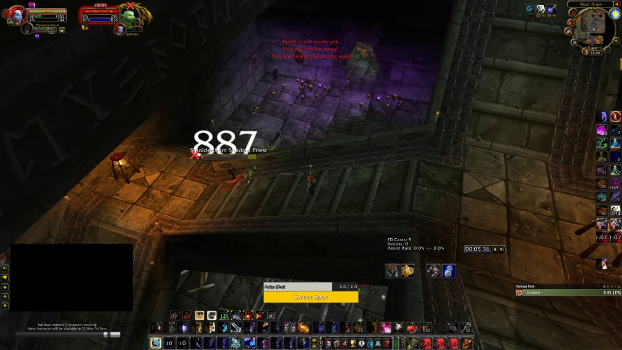 Classic WoW - Hunter Doomshot Farm 13 minutes