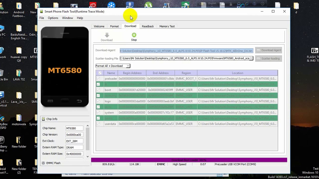 How To Flash Symphony i10