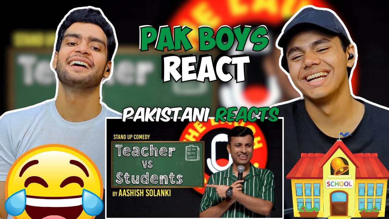 Pakistani Reaction On Mera Teaching Career - Stand Up Comedy by Aashish Solanki