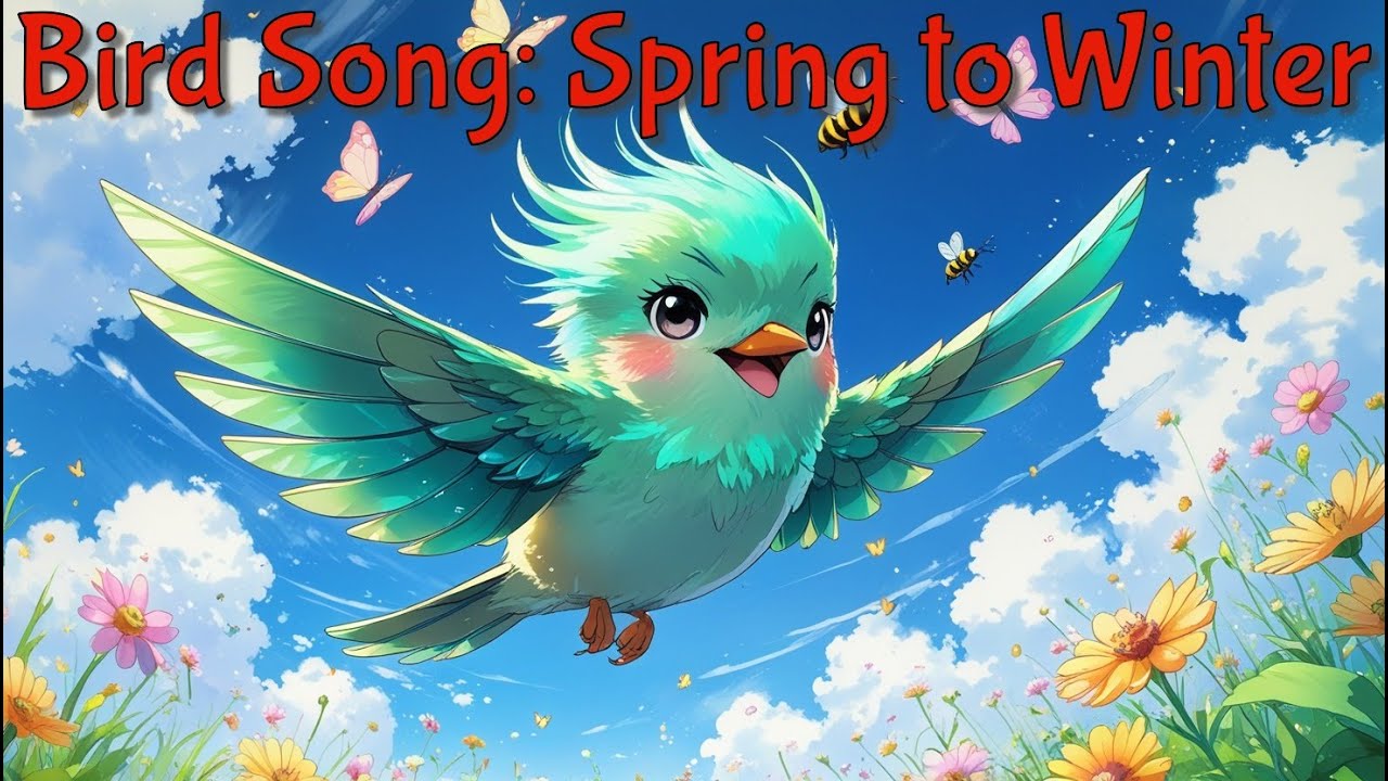 The Bird's Song Through the Seasons | Fun Kids Song About Nature and Flying!