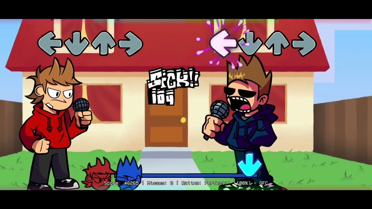 Fnf tom vs Tord red fury Norway 