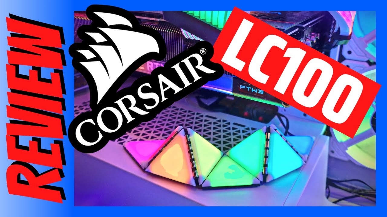 Corsair iCUE LC100 Lighting Panels - Unboxing, Review and Installation