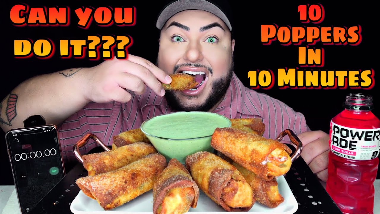 JALAPEÑO POPPER EGG ROLL CHALLENGE • $100 PRIZE *CLOSED WINNER ANNOUNCED*